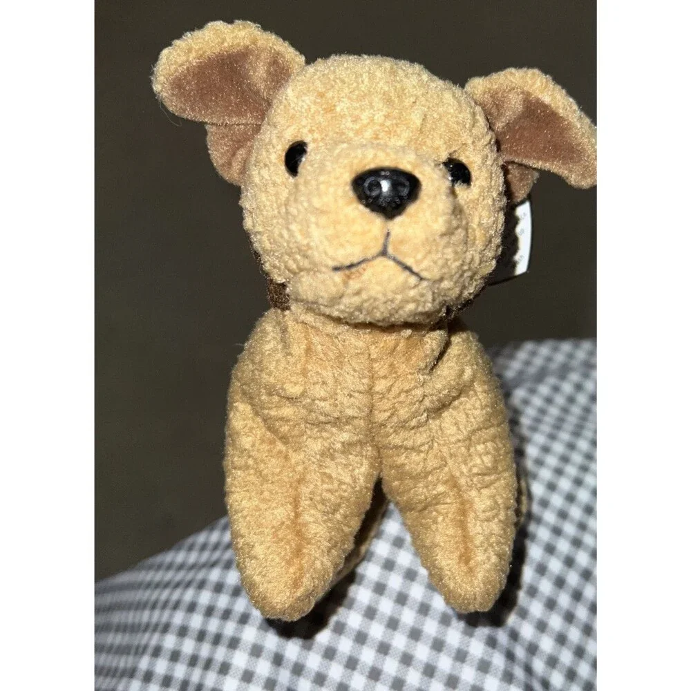 1996 Ty Beanie Baby TUFFY THE DOG With Rare Multiple Tag Errors Retired New Cond